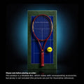 Empire Hardcourt New York Tennis Racket Display Frame