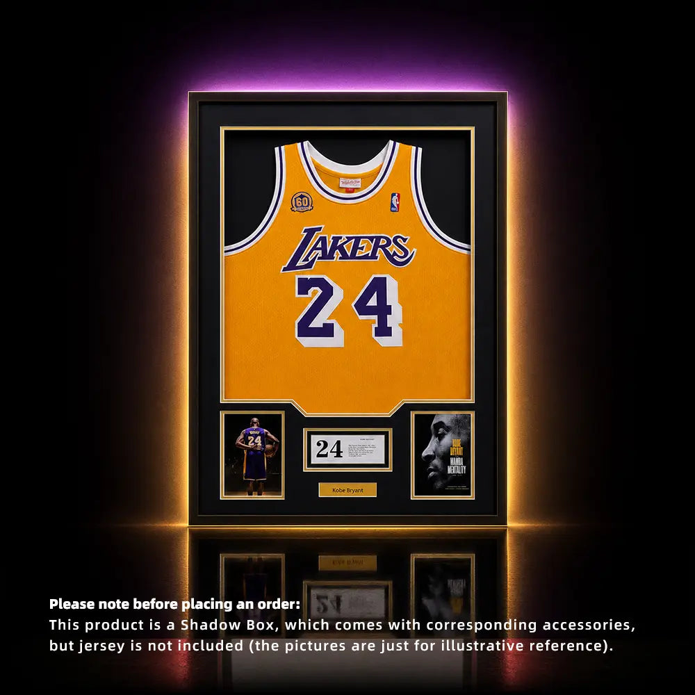 Kobe Bryant Jersey Shadow Box