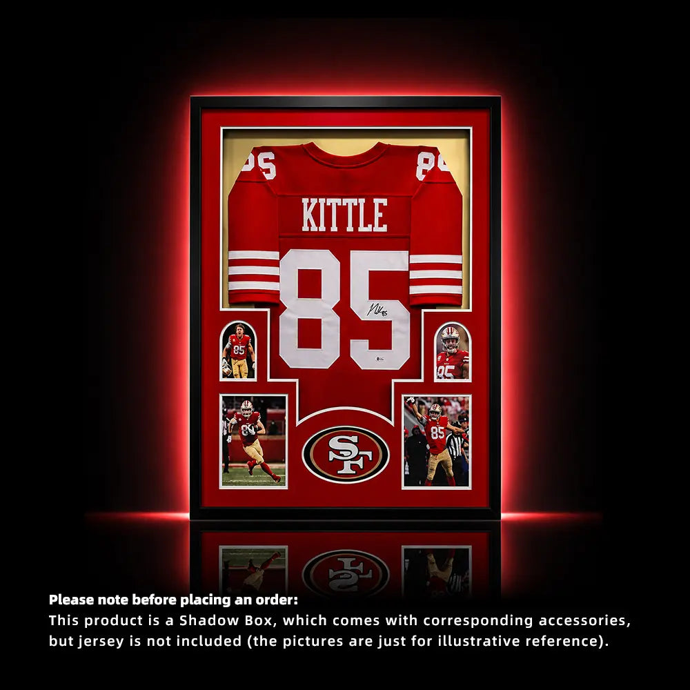 George Kittle Jersey Shadow Box