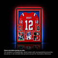 Tom Brady Jersey Shadow Box