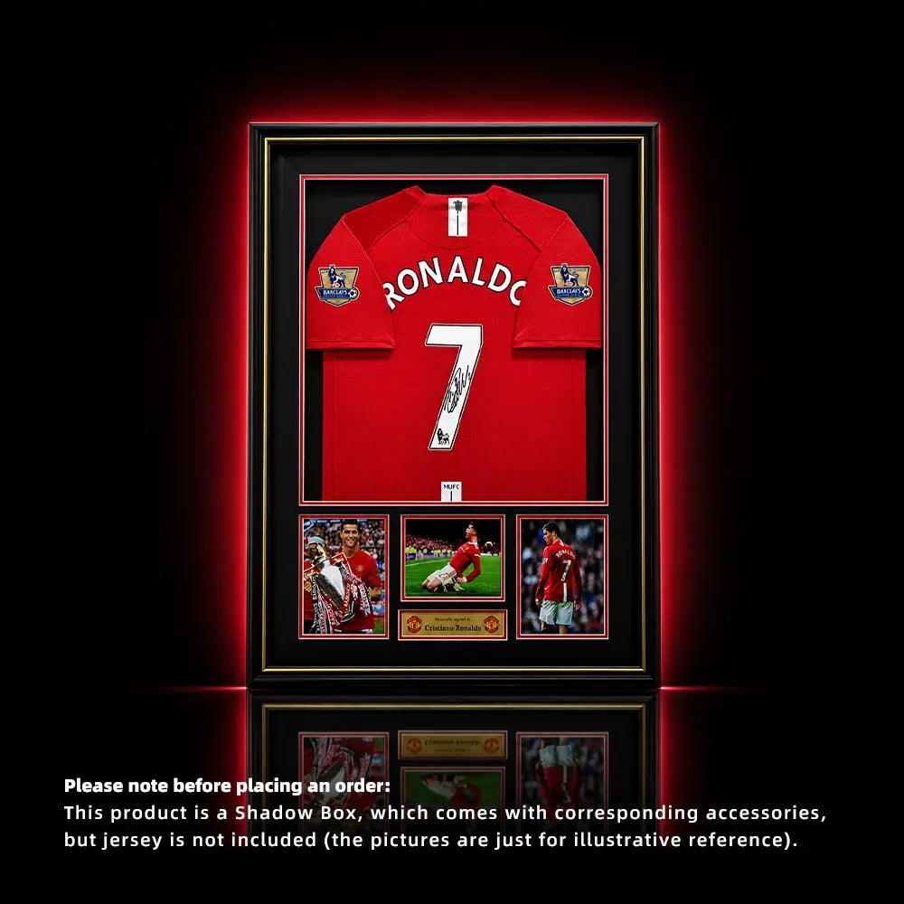 Cristiano Ronaldo Jersey Shadow Box